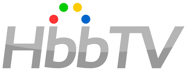 Sådan ser det officielle HbbTV-logo ud