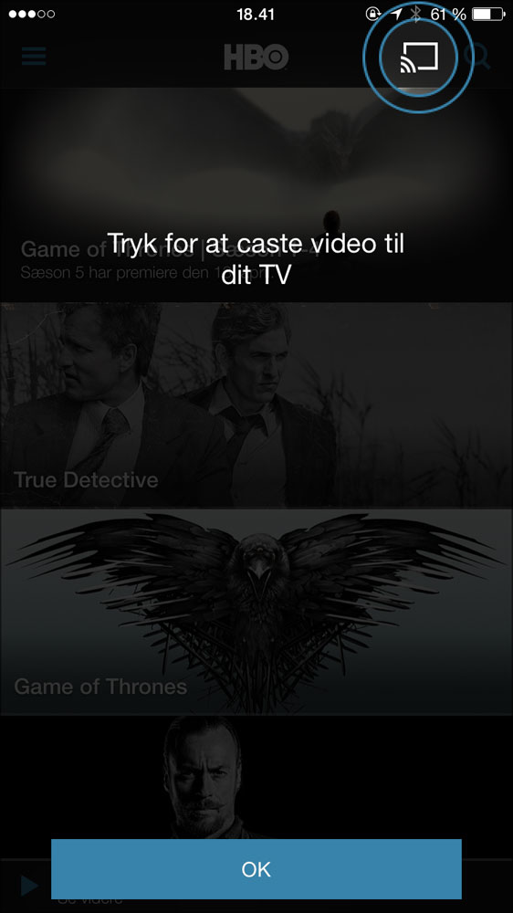 HBO Nordic klar med Chromecast & Airplay - FlatpanelsDK