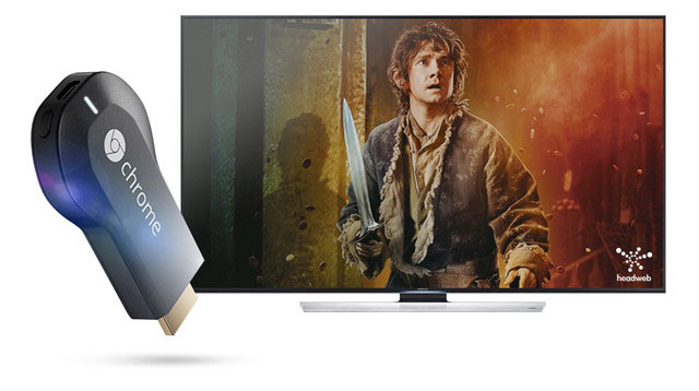 Chromecast på Headweb Chromecast på Headweb