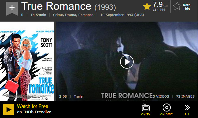  IMDb Freedive 