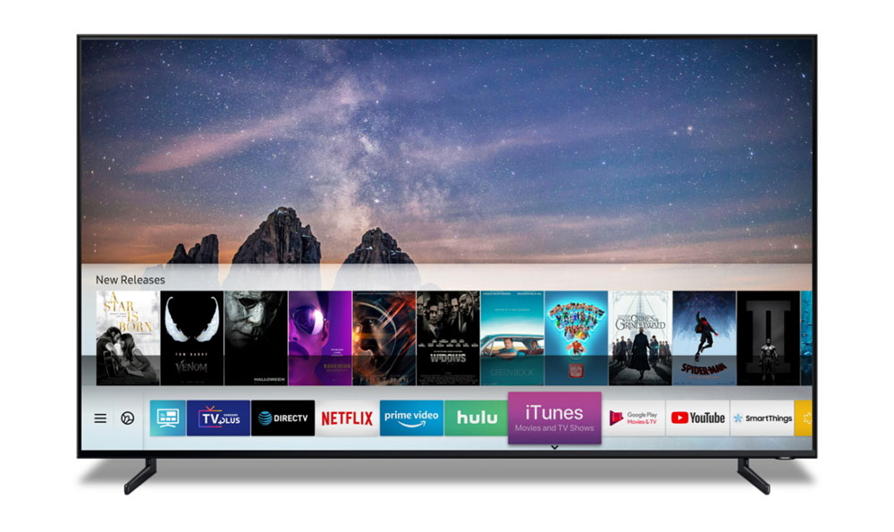  iTunes Samsung Smart TV 