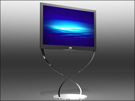 JVC ultra-thin LCD-TV