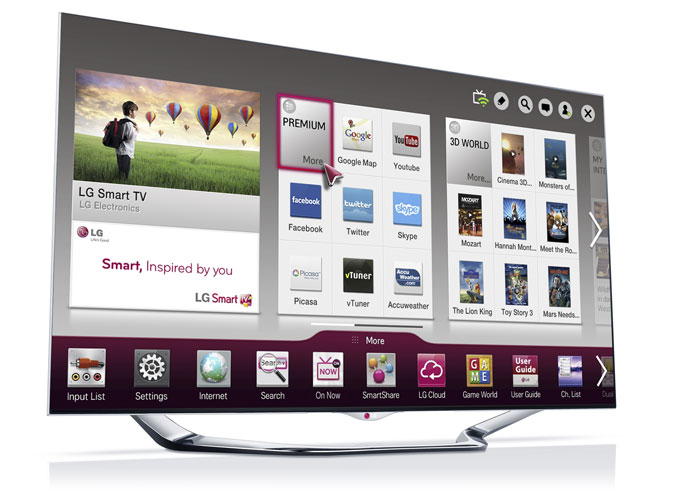 Klik for større billede LGs 2013 Smart TV