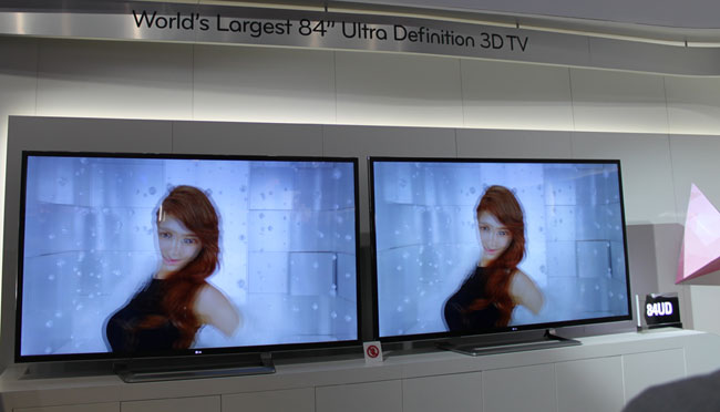 Klik for større billede LGs 4K Cinema 3DTV