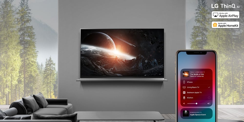  LG TVs - AirPlay 2 og HomeKit