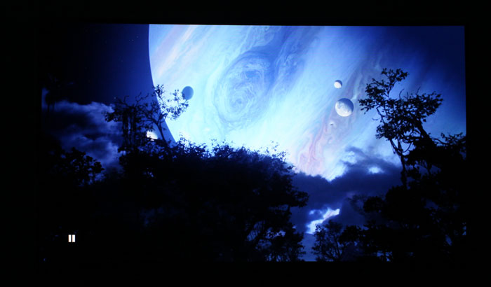 LG OLED-TV test