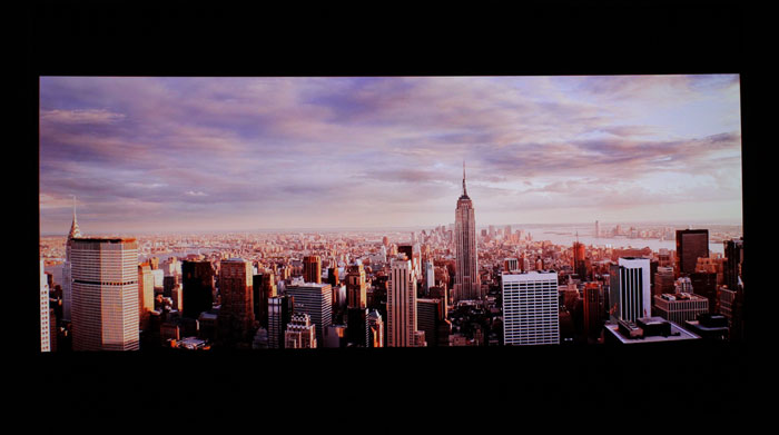 LG OLED-TV test