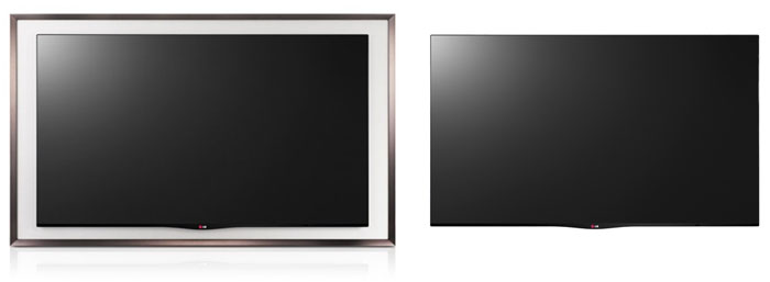 LG fladt OLED-TV