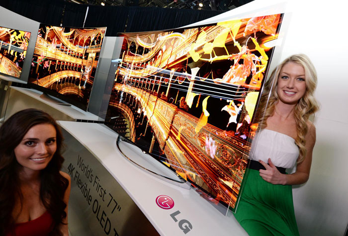 LGs bøjelige OLED-skærme