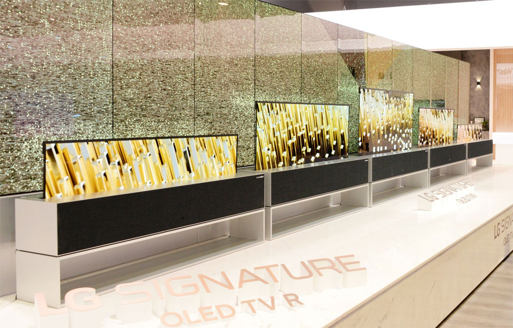 LG R9 Rollable OLED TV LG R9 Rollable OLED TV
