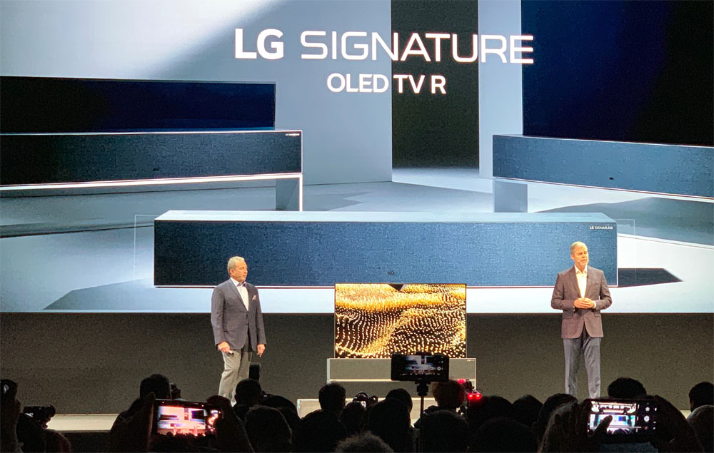 LG R9 Rollable OLED TV LG R9 Rollable OLED TV