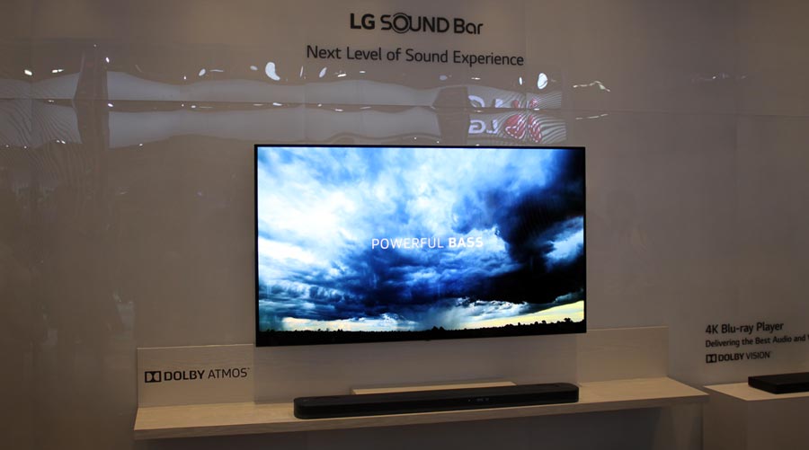 LG SJ9 Dolby Atmos soundbar LG SJ9 Dolby Atmos soundbar
