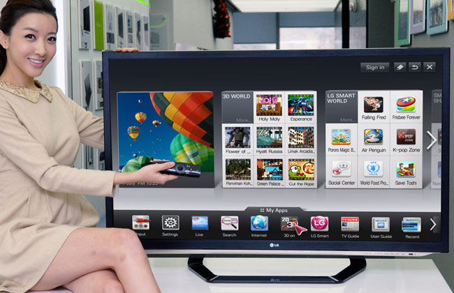 Klik for større billede LG Smart TV