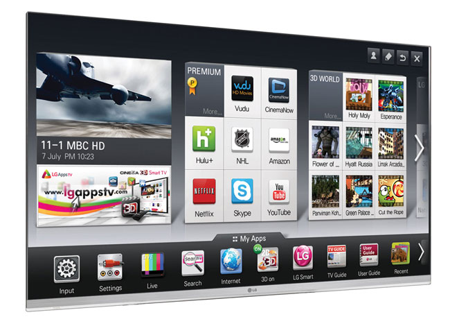 Klik for større billede LG Smart TV