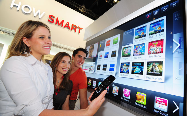 Klik for større billede LG Smart TV