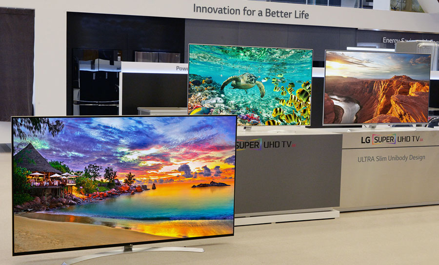LG Super UHD TV” title=