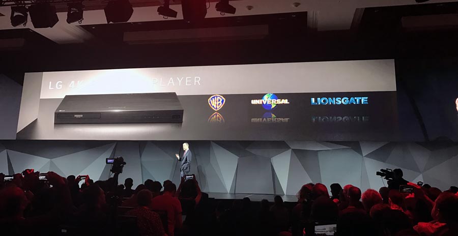 LG UP970 Blu-ray-afspiller LG UP970 Blu-ray-afspiller