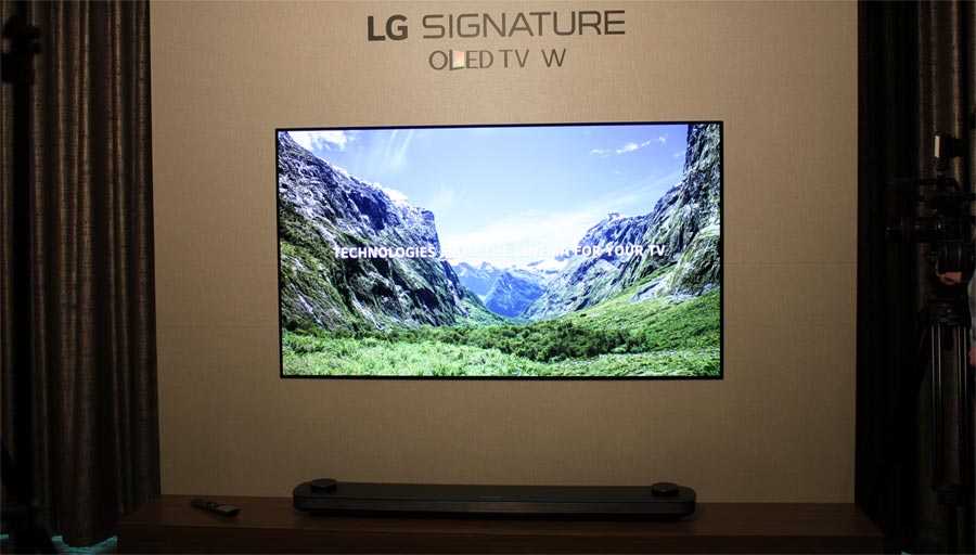 LG W7 Atmos soundbar LG W7 Atmos soundbar