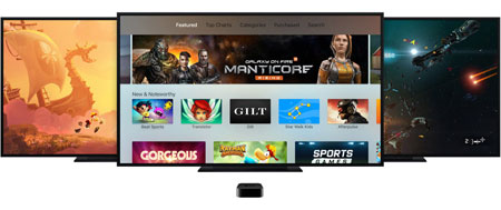 Apps og spil Apple TV