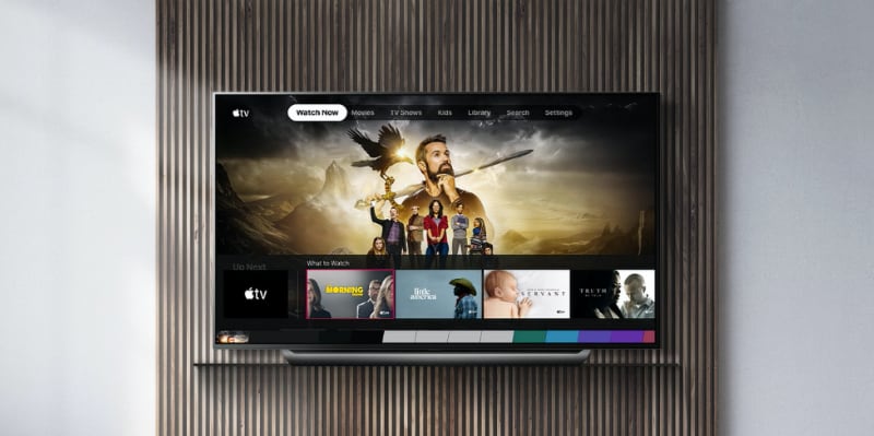 Apple TV app på LG TV