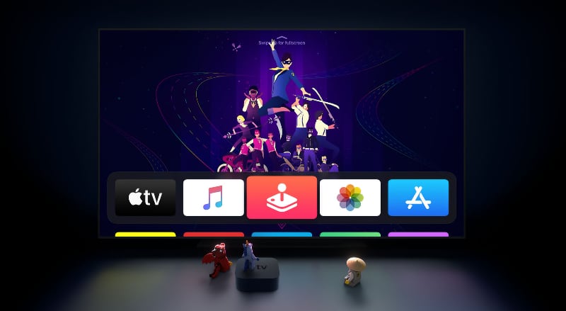 Ray fersken evne Apple TV's vej mod at blive en rigtig spilkonsol - FlatpanelsDK