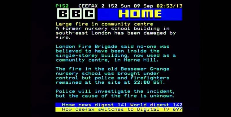 BBC Teletext