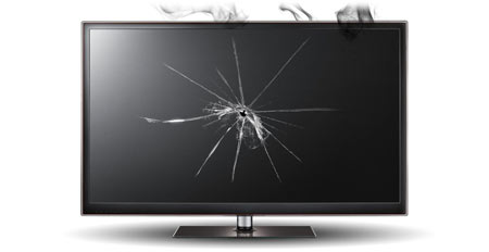 Broken TV