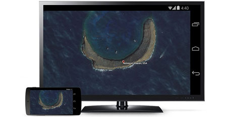 Chromecast sk�rmspejling