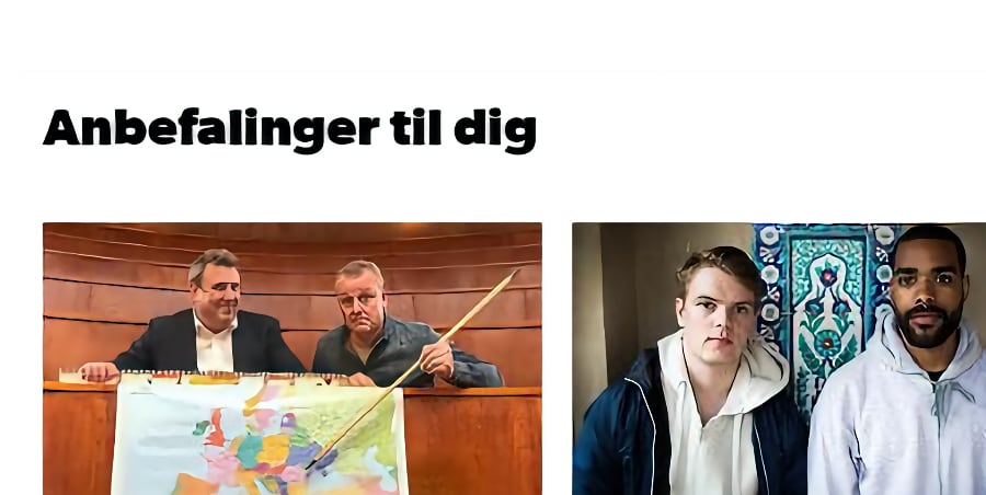 DRTV personlige anbefalinger