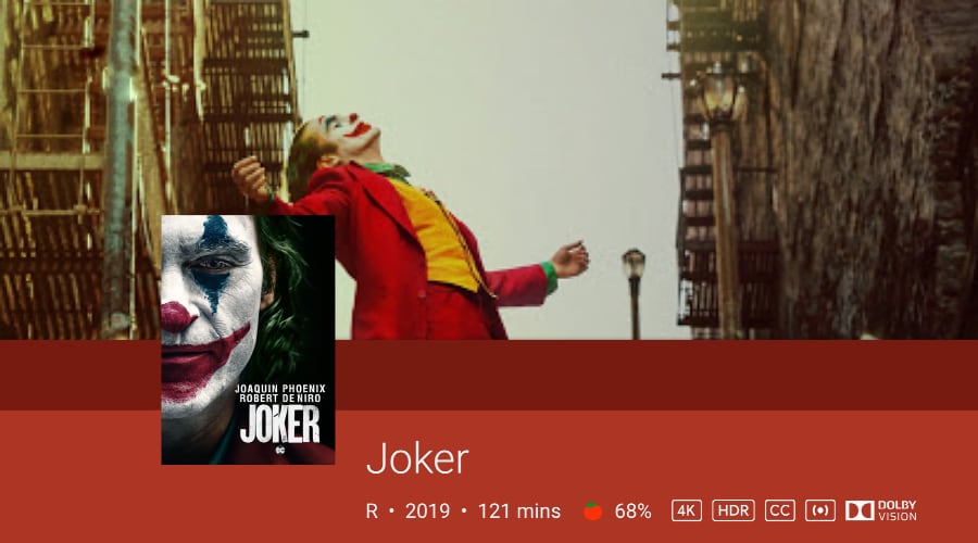 Joker Dolby Vision