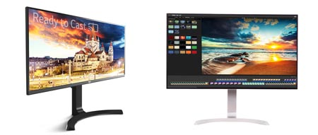 LG 2017 monitorer