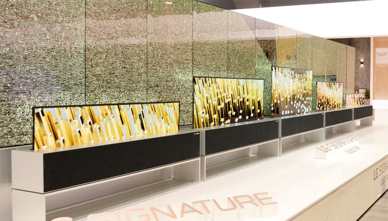 LG Rollable OLED TV