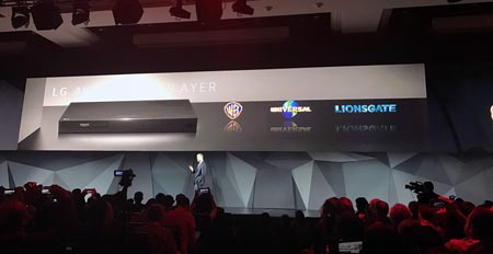 LG UP970 Blu-ray