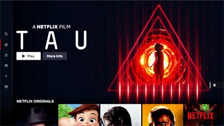 Netflix 2018 TV-brugerflade