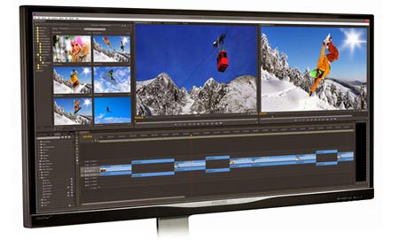 Philips 21:9 p� skrivebord