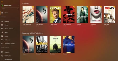 Plex Windows 10