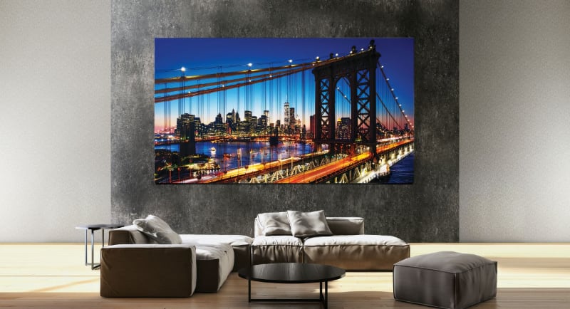 Samsung microLED TV