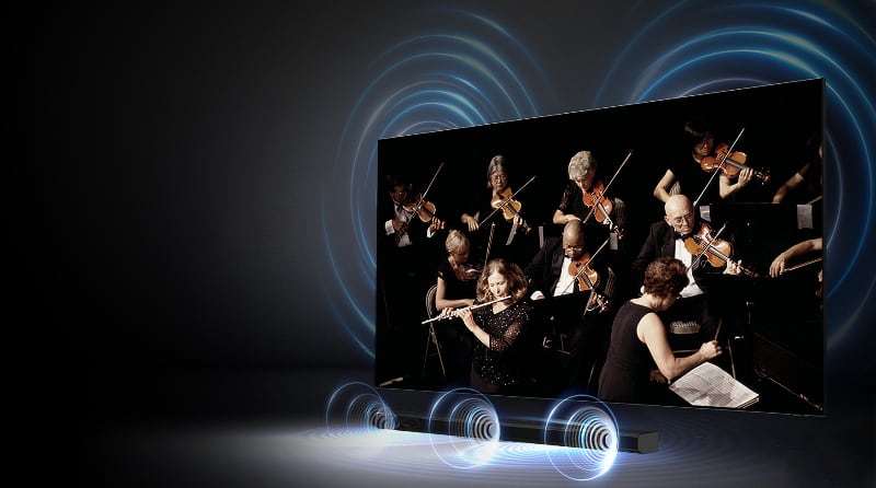 Samsung Q Symphony soundbar