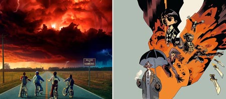 Stranger Things, Umbrella Academy