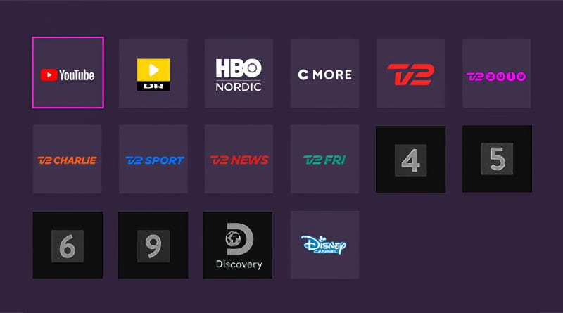 Discovery i sort på Telia TV