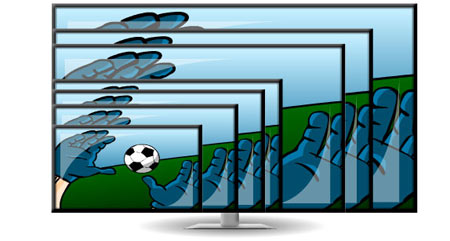 Vi k�ber store tv