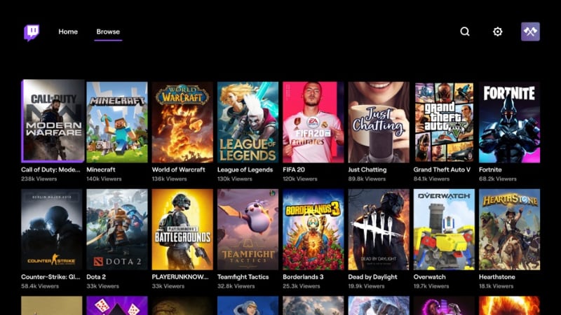 Twitch Apple TV