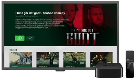YouSee Apple TV