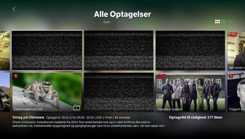 YouSee optagelser i skyen