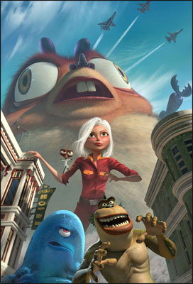 Monsters vs. Aliens i 3D