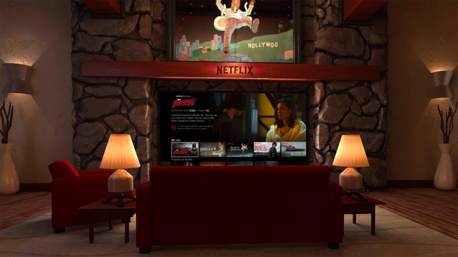 Netflix VR på Google Daydream