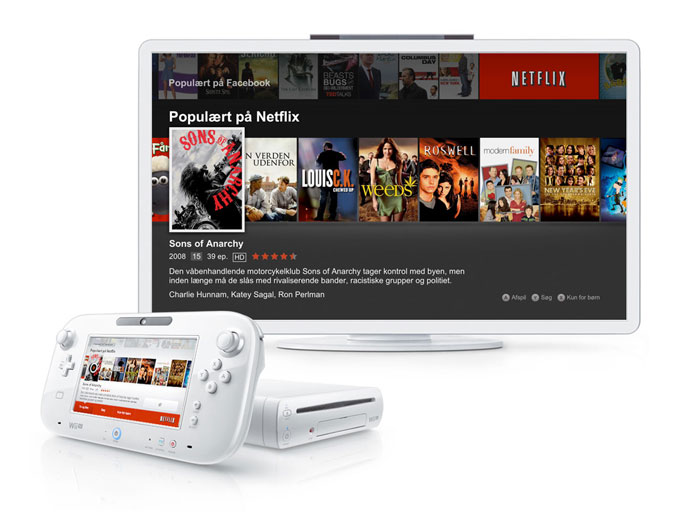 Klik for større billede Netflix Wii U