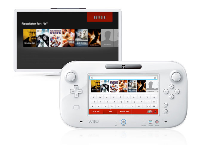 Klik for større billede Netflix Wii U