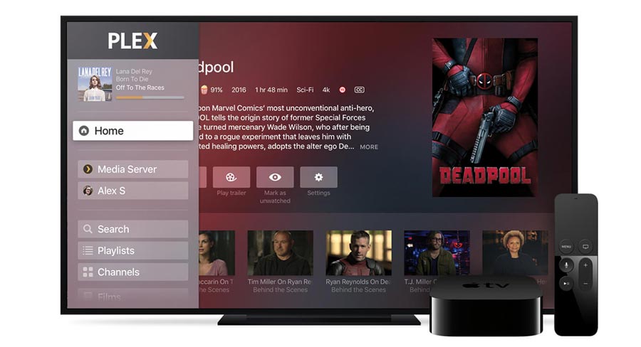 Plex på Apple TV Plex på Apple TV