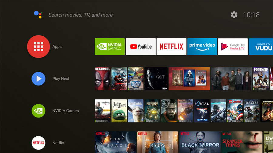 Android Oreo på Nvidia Shield